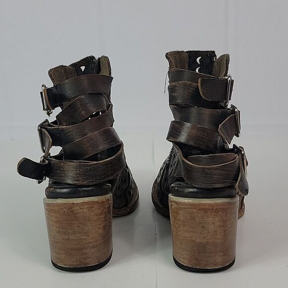 Freebird By Steven Dahlia Leather Women's Ankle Boots - Picture 12 of 12